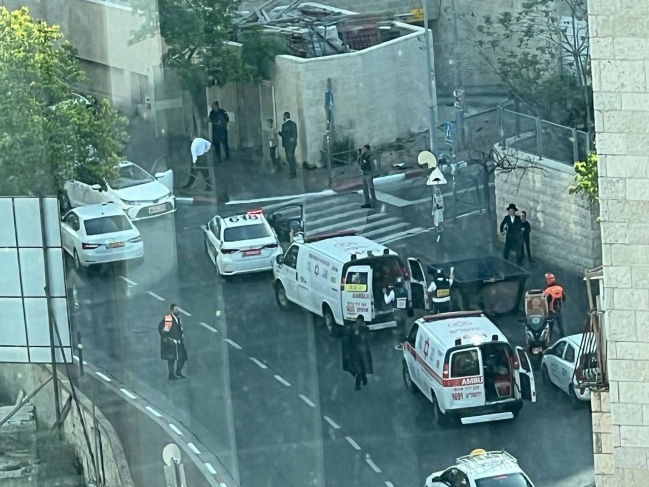 Two young men suspected of being arrested - 3 injured in a run-over attack in Jerusalem
