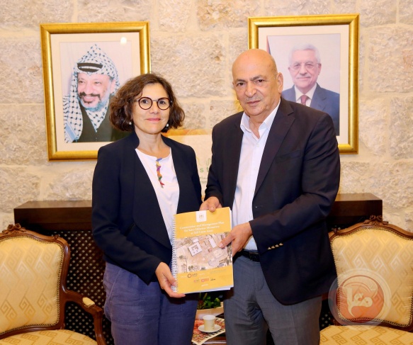 الحايك: نعمل مع الشركاء الدوليين للحفاظ على الاثار في فلسطين