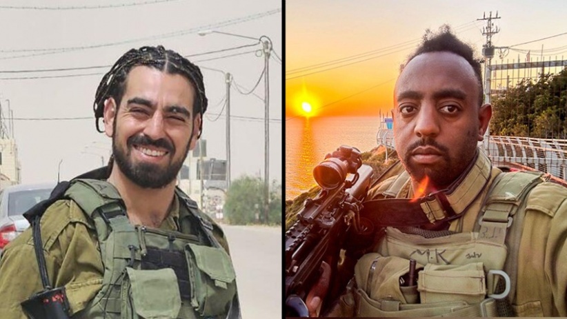 Two Israeli officers were killed in the central Gaza Strip