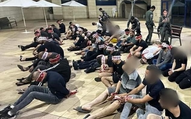 شرطة الاحتلال تعتقل 61 عاملا خلال تواجدهم بمبنى في يافا
