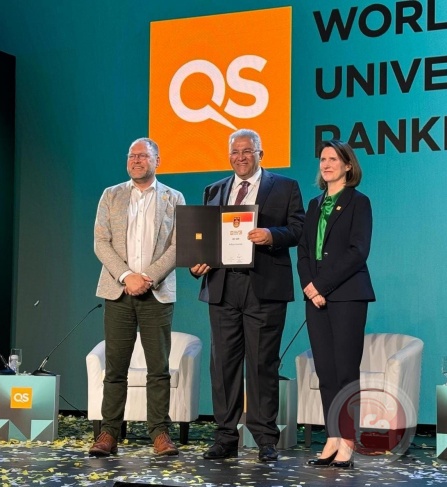 جامعة القدس.. الأولى فلسطينيًا في تصنيف QS العالمي للعام 2025