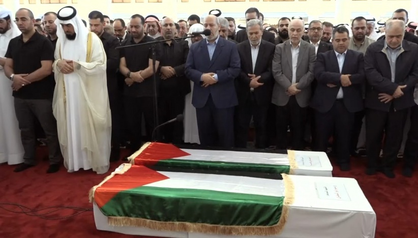  تشييع جثمان الشهيد إسماعيل هنية في الدوحة (صور)