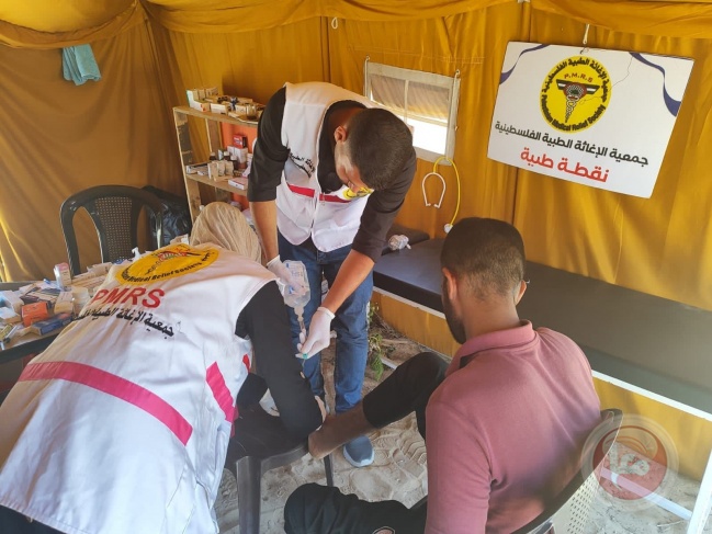 فرق جمعية الإغاثة الطبية تشارك في حملة التطعيم ضد شلل الأطفال