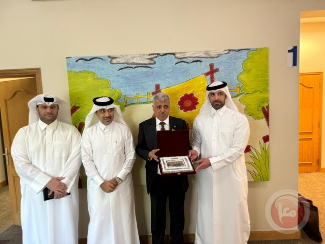 برهم يلتقي بمؤسسة &quot;التعليم فوق الجميع&quot; في قطر