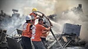 75% من مركبات الدفاع المدني بغزة توقفت عن العمل لشح الوقود