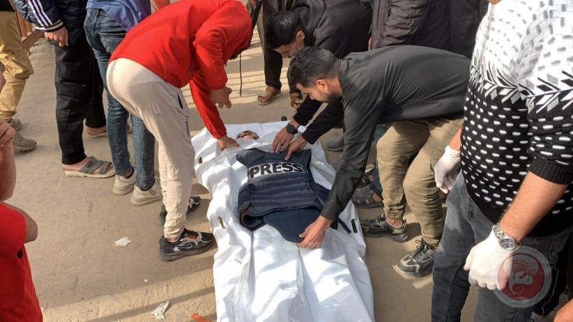 استشهاد 210 صحافيين منذ بدء الحرب على غزة