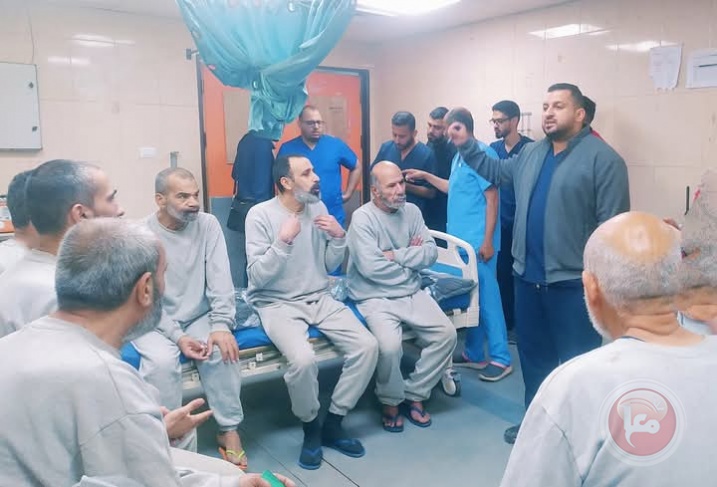 جيش الاحتلال يفرج عن 10 اسرى من غزة