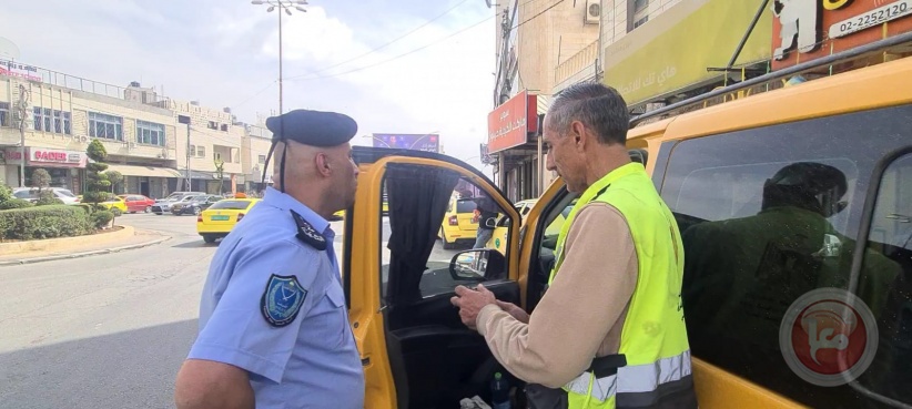 دوريات السلامة على الطرق تنزل 50 مركبة عن الشارع في الخليل