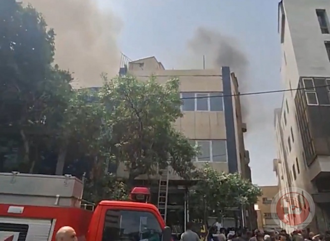 حريق جديد يندلع في مصنع للدراجات النارية في طهران