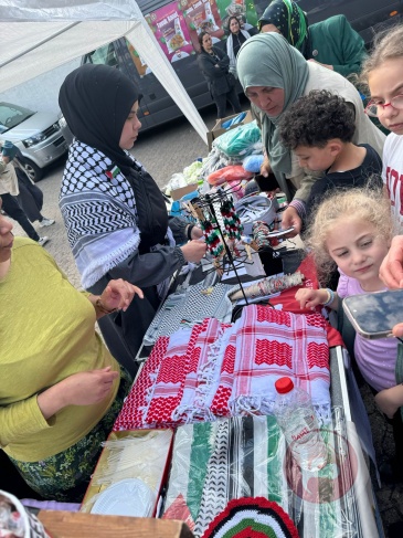 الجالية الفلسطينية في بريمن الألمانية تنظم معرضًا تضامنياً لدعم غزة