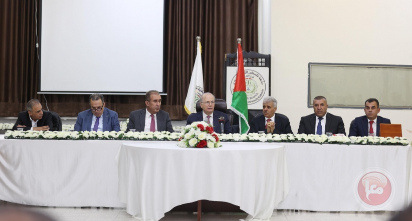 مصطفى يؤكد دعم الحكومة لجامعة فلسطين التقنية بتوجهها نحو تعزيز التخصص