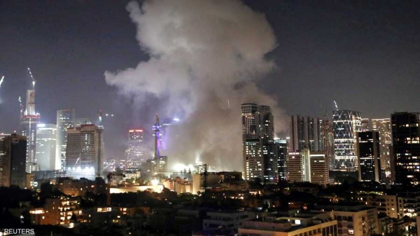 إسرائيل: تضرر عدد من المباني بعد إطلاق صواريخ من إيران