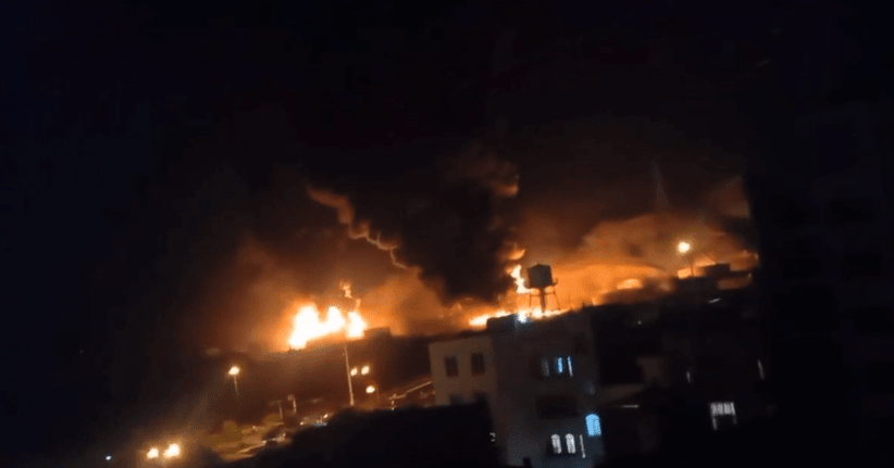سلاح الجو الإسرائيلي يهاجم مستودعات النفط في طهران 