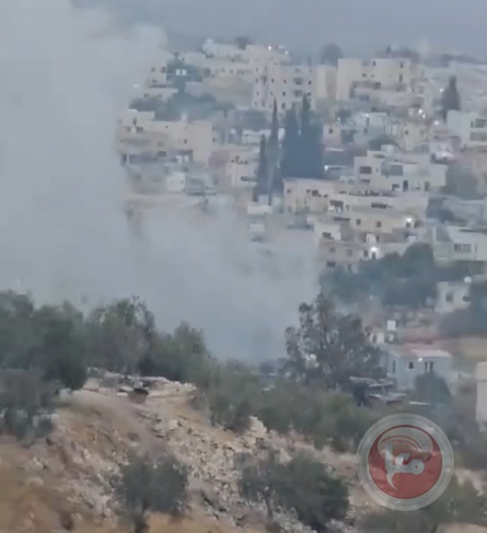 الاحتلال يفجر منزل الاسير عز الدين مسالمة في بيت عوا