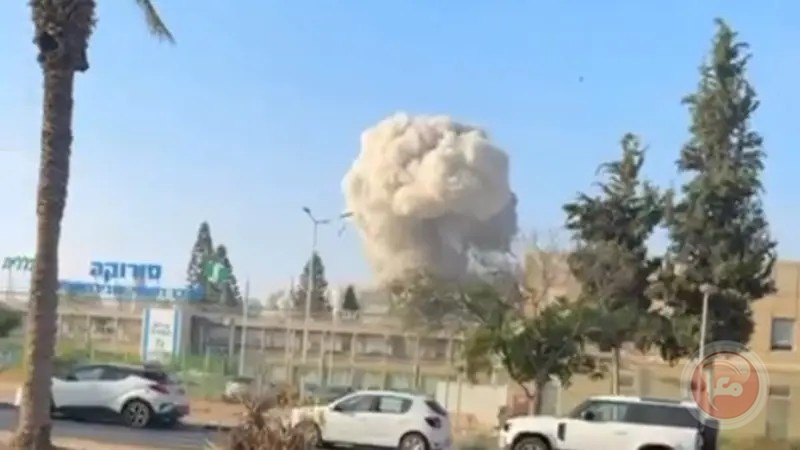 ايران: هدف الهجوم مقر قيادة استخبارات العدو بجوار مستشفى سوروكا