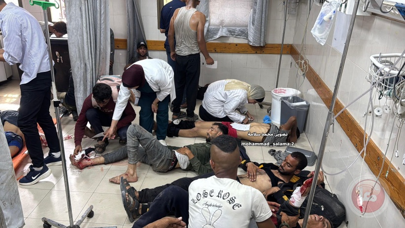 عجز حاد بوحدات الدم ونفاد وشيك للمواد المخبرية في مستشفيات غزة 
