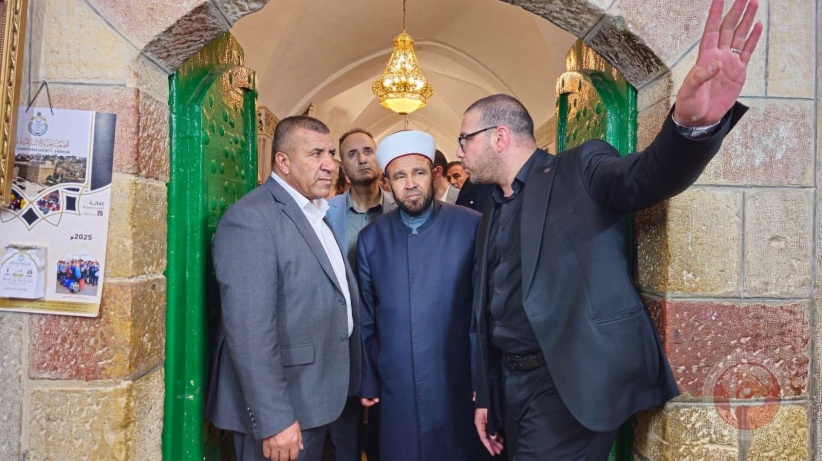 محافظ الخليل ووزير الأوقاف يُحيون ذكرى رأس السنة الهجرية في الحرم الإبراهيمي