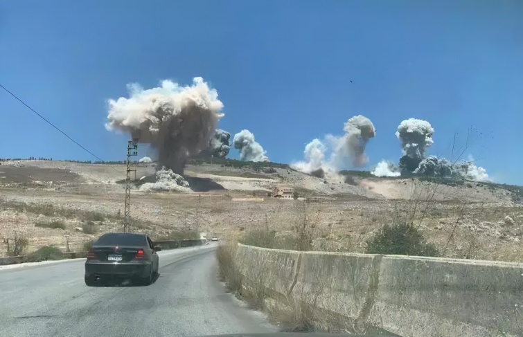 الجيش الإسرائيلي: استهداف منظومة الدفاع التابعة لحزب الله بمنطقة قلعة شقيف جنوب لبنان