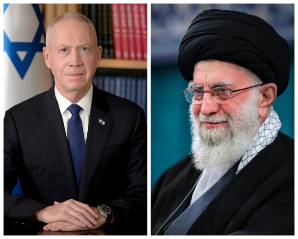 غالانت يكشف مضمون رسالة &quot;استثنائية&quot; وجهها إلى خامنئي