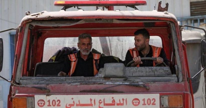 الدفاع المدني بغزة يحذر من توقف كامل لمركباته