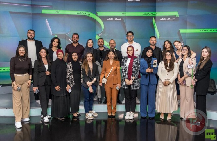 وفد صحفي فلسطيني يختتم مشاركته في برنامج تبادل خبرات إعلامية في روسيا