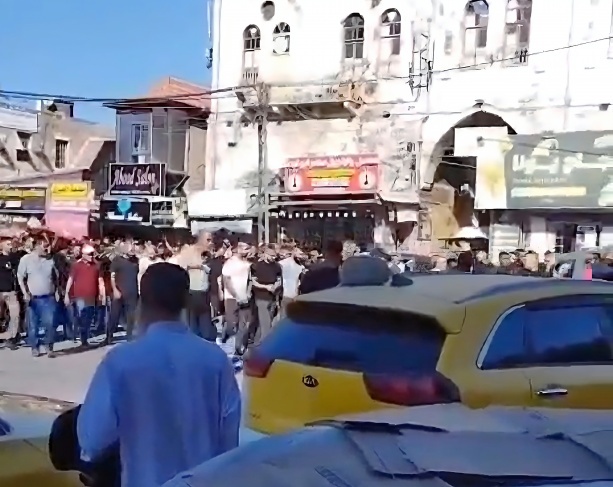 جماهير جنين تشيع جثمان الشهيد يوسف العامر