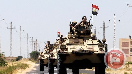 الجيش المصري: مقتل 10 مسلحين واعتقال 31 آخرين وضبط اسلحة