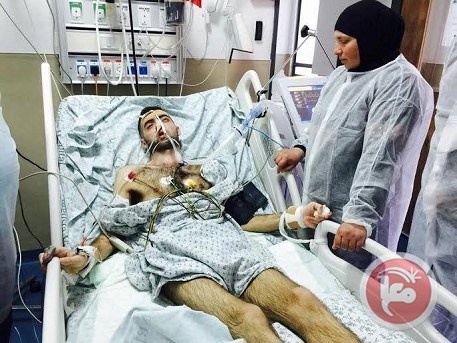 صور- الأسير المحرر عوض يصارع الموت بسبب &quot;إبرة&quot; المحتل