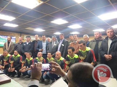 أبو هنطش البطل في بطولة اختيار منتخب فلسطين للبلياردو لعام 2015