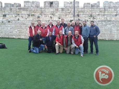 نادي ابناء القدس يستقبل القس رالف سكستون