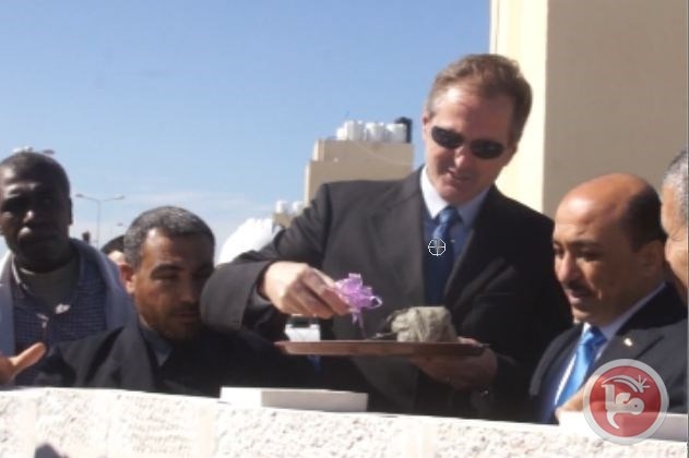 وضع حجر الاساس للمشروع السعودي3 ومسؤول اممي يدعو لتوفير حياة افضل لغزة