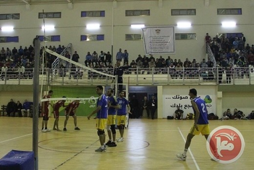 دوري الطائرة -الشباب يحسم ديربي الشمال والشجاعية يعدل المسار