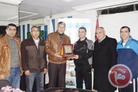 مدارس الرأي تستقبل وفد نادي جيوس الفلسطيني لكرة الطائرة