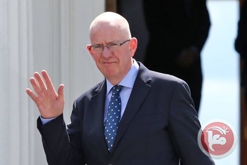 وزير خارجية ايرلندا على رأس وفد يضم 14 عضوا يصل غزة