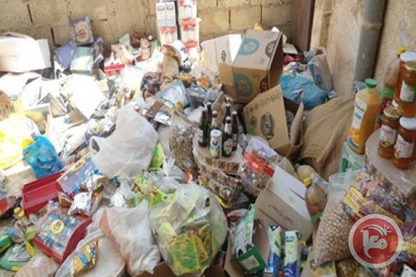 بلدية غزة تتلف 11 طن اغذية فاسدة خلال تموز