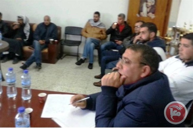 اجتماع للجان مارثون قدسنا في نادي العيزرية