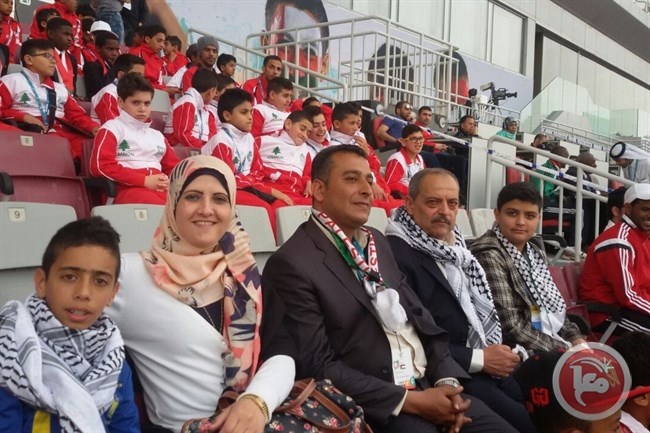 عودة بعثة فلسطين المشاركة في بطولة تلفزيون (ج)
