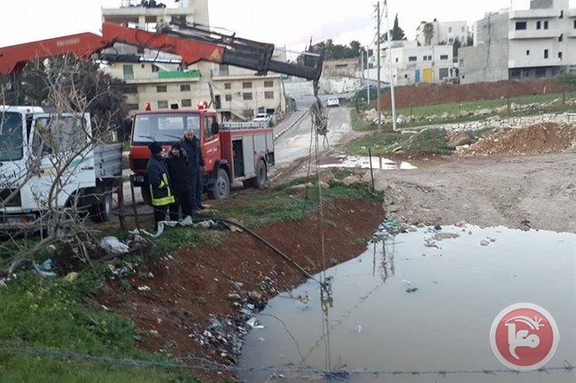 مجلس قروي دار صلاح يتدخل في 19 حالة خلال المنخفض الاخير