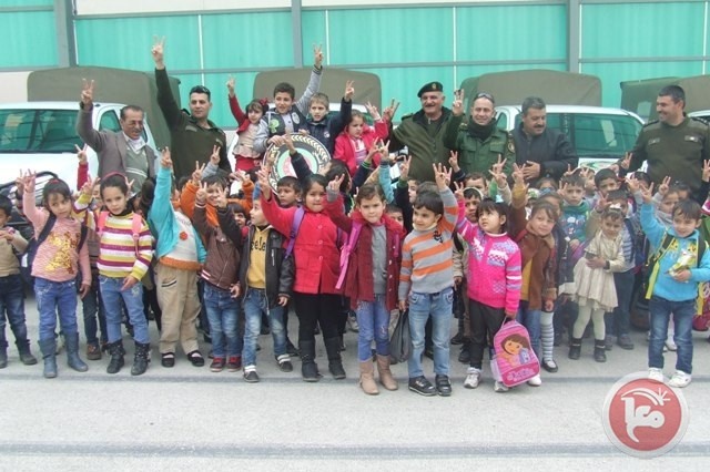 قوات الأمن الوطني تستقبل طلاب روضة أطفال جمعية كفر ذان