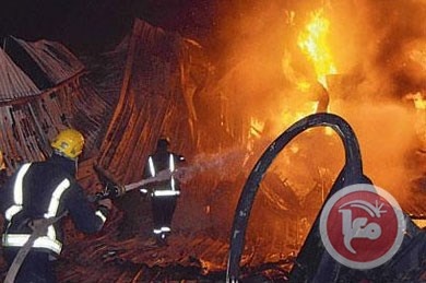 حريق في كنيس يهودي شمال الخليل
