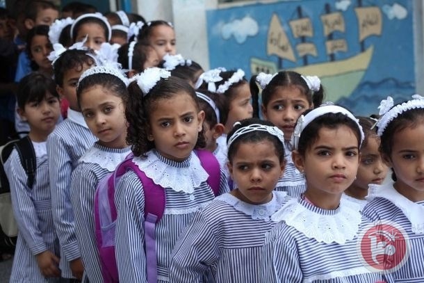 التربية بغزة تمدد اجازة نصف العام بسبب المنخفض