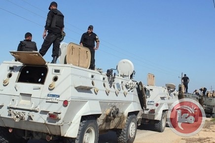 الجيش المصري يفجّر مدرّعة عسكرية مختطفة