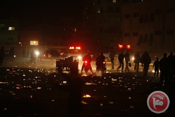 إصابة مواطن بانفجار وسط غزة