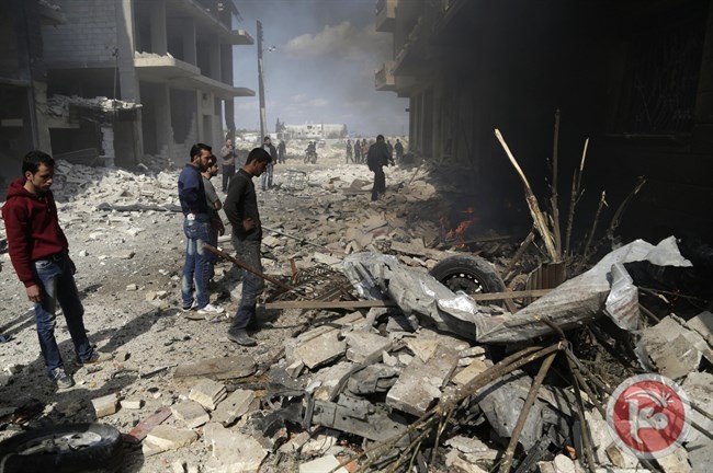 &lt;div&gt;صورة وتعليق: &lt;/div&gt;ازمة سوريا في عامها الـ5.. مقتل 200 الف شخص وفرار 4 مليون