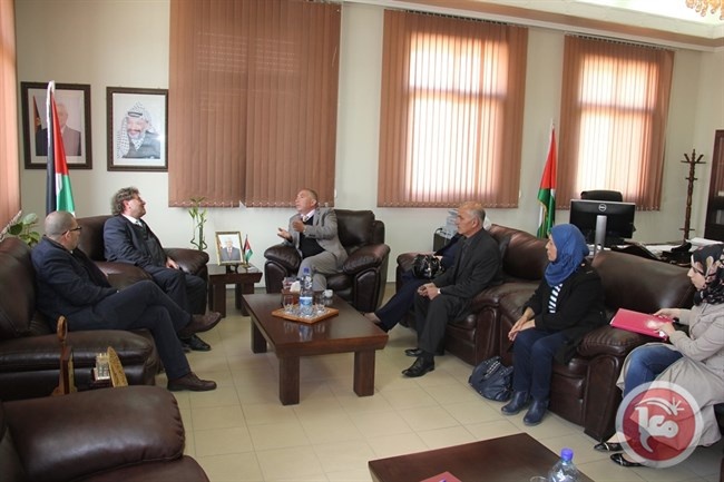 الزعتري يَبحث سُبل التعاون مع مدير التعاون الألماني الجديد