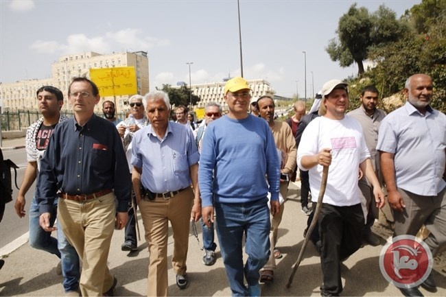 مسيرة الاعتراف تصل للقدس