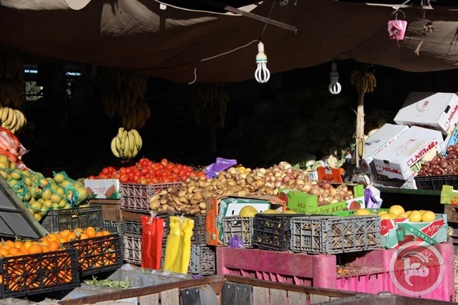 اسعار الخضراوات في سوق اريحا المركزي 