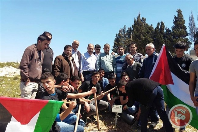المجلس الاعلى بالشمال يقوم بزراعة أشجار في ذكرى يوم الارض