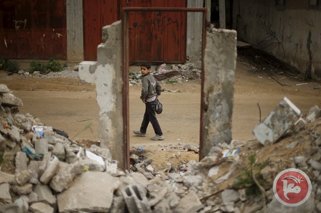 الأونروا:حظر الاحتلال إدخال مواد البناء لغزة أعاق إعادة الإعمار