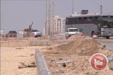 ايقاف بعض المشاريع بغزة
